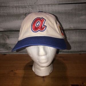 Atlanta Braves Baseball Hat Strap Back American Needle Cooperstown Georgia Flag